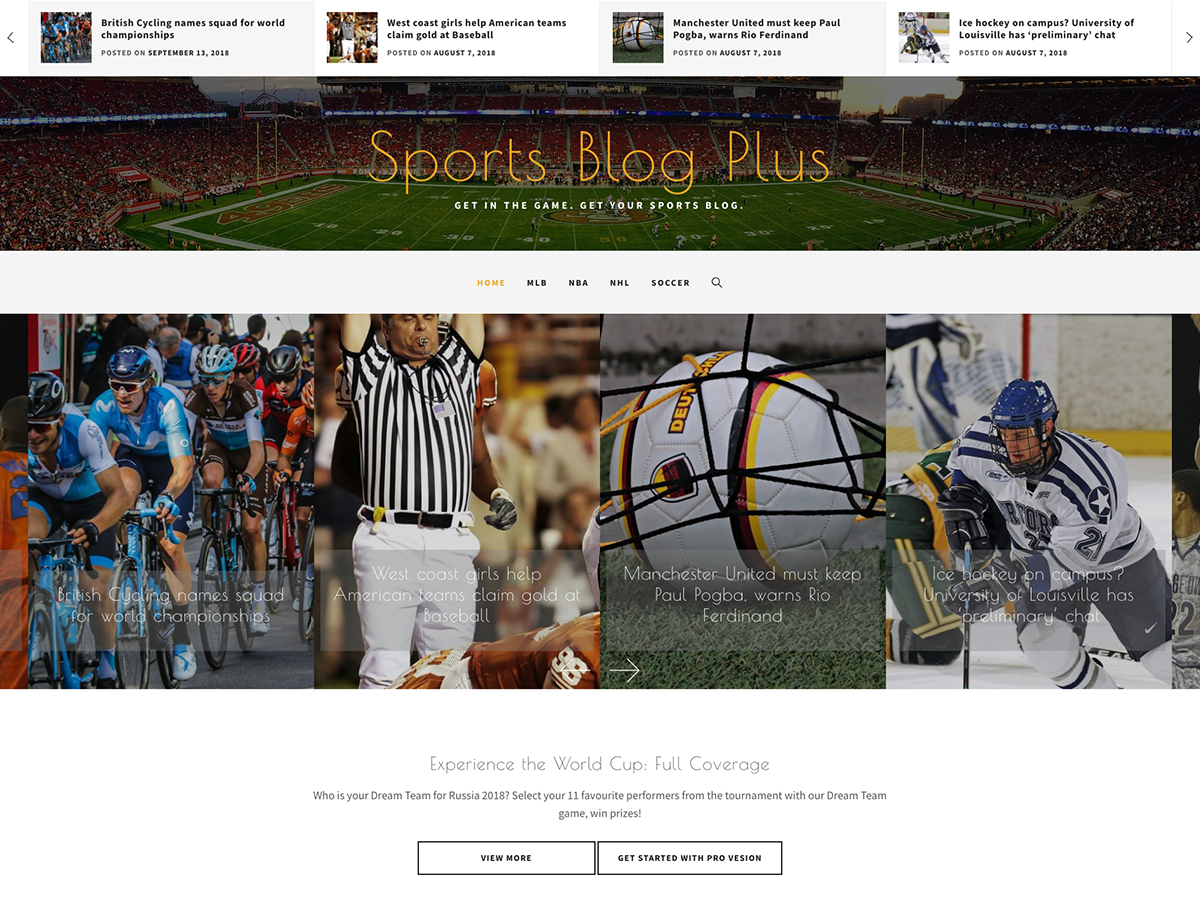 Sports Blog Plus